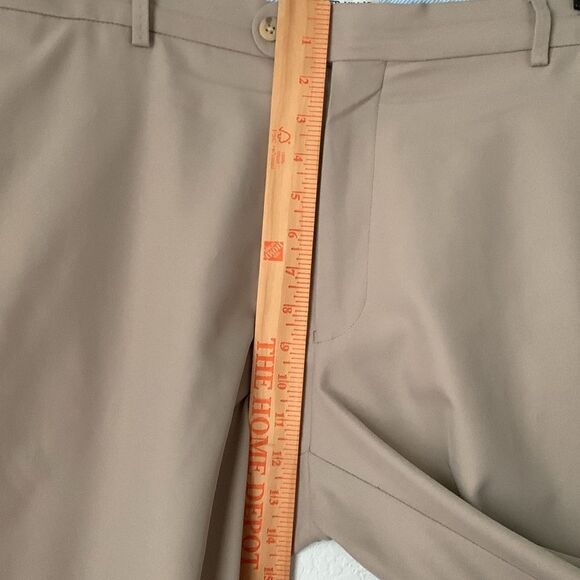 Peter Millar Beige 100% Polyester Men’s Pants Size 40/32 - Picture 4 of 13